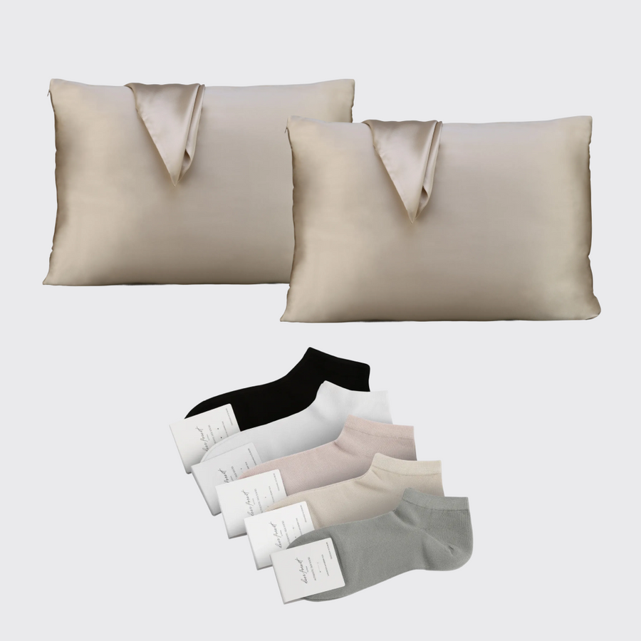 Šilkinio komforto rinkinys (Standartinis 51 x 66 cm)