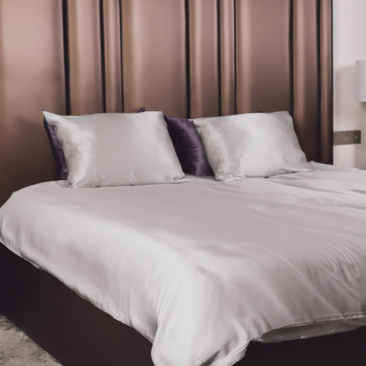 Eukalipto patalynės komplektas - Šviesiai pilka