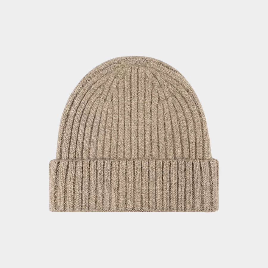 Šilta vilnos kepurė su šilko pamušalu