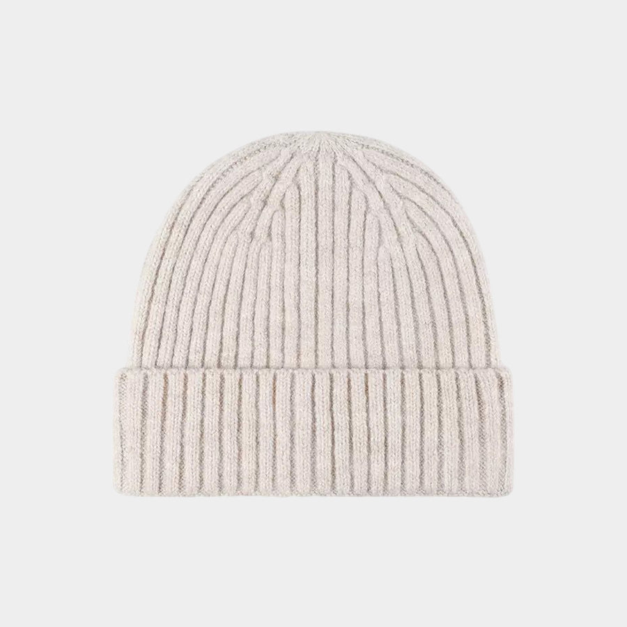 Šilta vilnos kepurė su šilko pamušalu